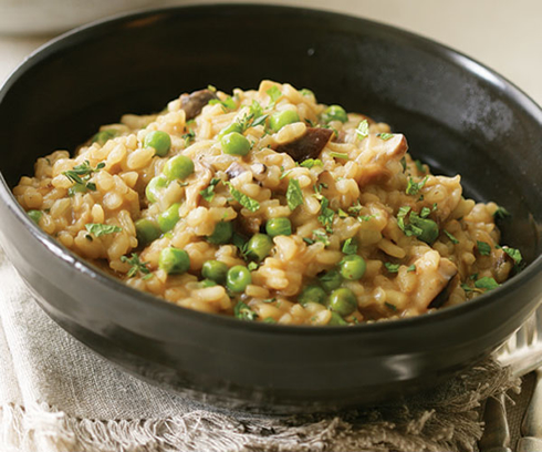 Risotto with arboro rice