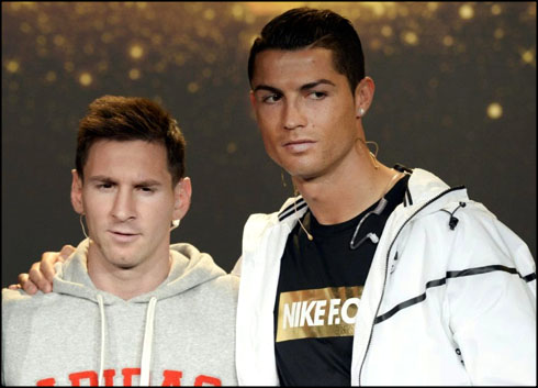 Lionel Messi and Cristiano Ronaldo