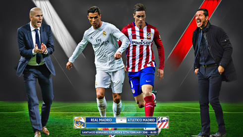 Zidane vs Diego Simeone and Cristiano Ronaldo vs Fernando Torres in the UCL final 2016