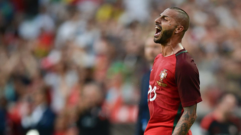 Quaresma scoring for Portugal in 2016