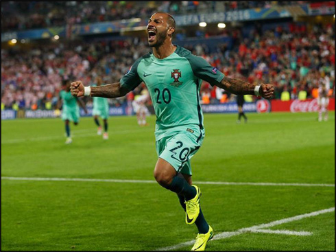 Ricardo Quaresma scoring the winner in Croatia vs Portugal in the EURO 2016