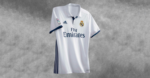 Real Madrid 2016-2017 white jersey