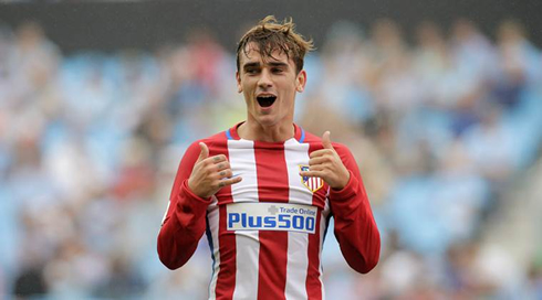 Antoine Griezmann in Atletico Madrid in 2016-2017