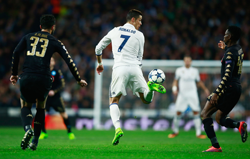 Cristiano Ronaldo backheel touch