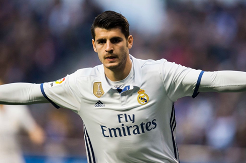 Alvaro Morata Real Madrid striker