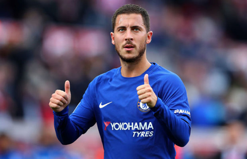 Hazard in Chelsea FC in 2018