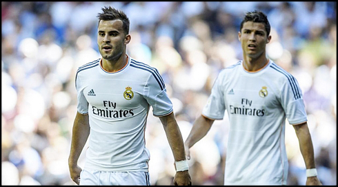 Jesé Rodríguez and Cristiano Ronaldo