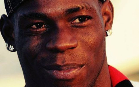 Mario Balotelli eyebrow detail