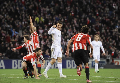 Cristiano Ronaldo mocking opponent