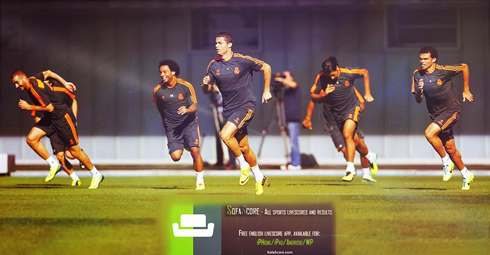 Real Madrid training