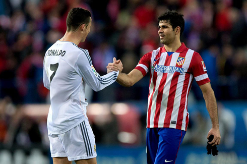 Cristiano Ronaldo and Diego Costa