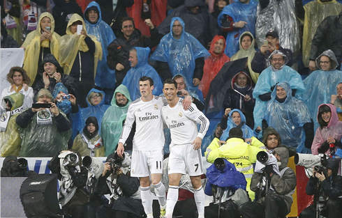 Cristiano Ronaldo and Gareth Bale