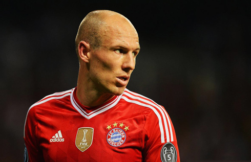 Arjen Robben in FC Bayern Munchen 2014