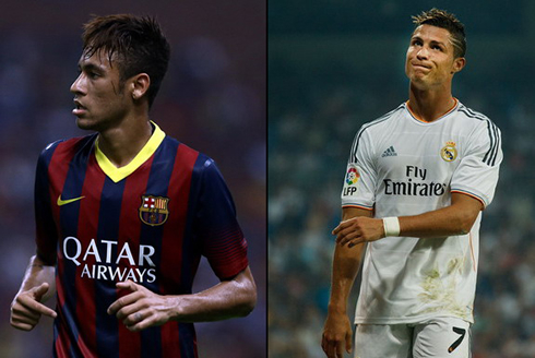 Cristiano Ronaldo and Neymar