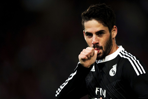 Isco sucking on his thumb