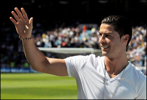 Cristiano Ronaldo first day in Madrid