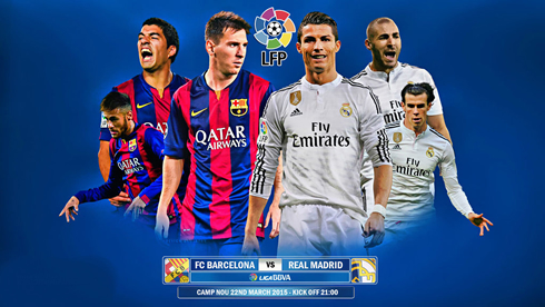 Barcelona vs Real Madrid, El Clasico wallpaper