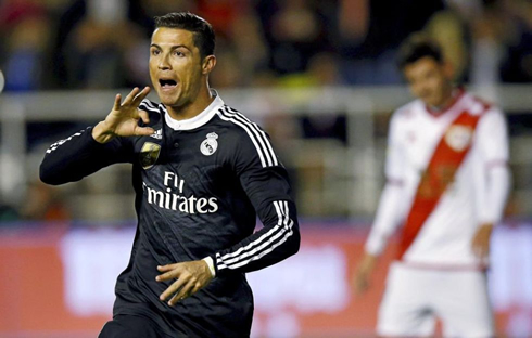 Cristiano Ronaldo stealing hand gesture