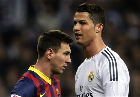 Messi and Cristiano Ronaldo