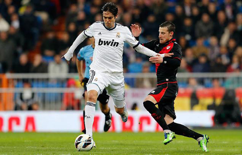 Ricardo Kaká playing in Real Madrid vs Rayo Vallecano, for La Liga 2013