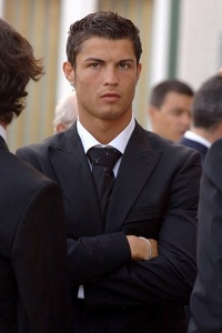 Cristiano Ronaldo formal haircut