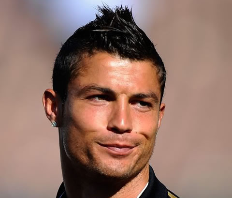 Cristiano Ronaldo hairstyle for Real Madrid 2011-2012 pre-season