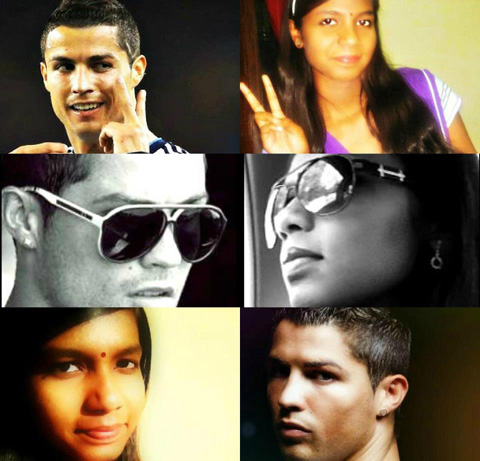 Cristiano Ronaldo fan in January (1) 2013: Lakshmi Santhana