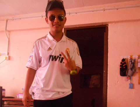 Cristiano Ronaldo fan in October (3) 2012: Muhamad Ariff Daniel