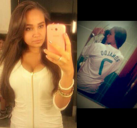 Cristiano Ronaldo fan in September (1) 2012: Laura Berki